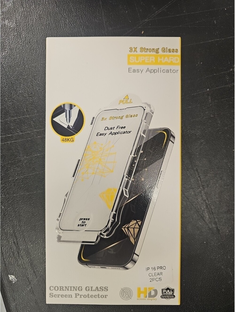 Jetech Super Hard Applicator Easy Iphone 16 Pro